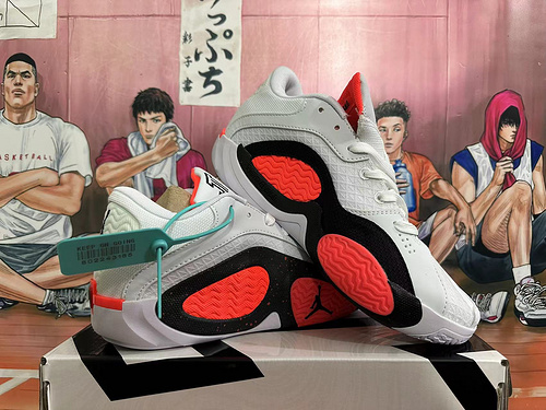 Blanco negro rojo 36-46